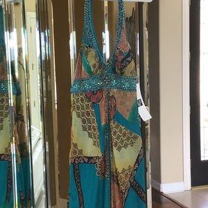 Saks Fifth Avenue Full length sparkle dress